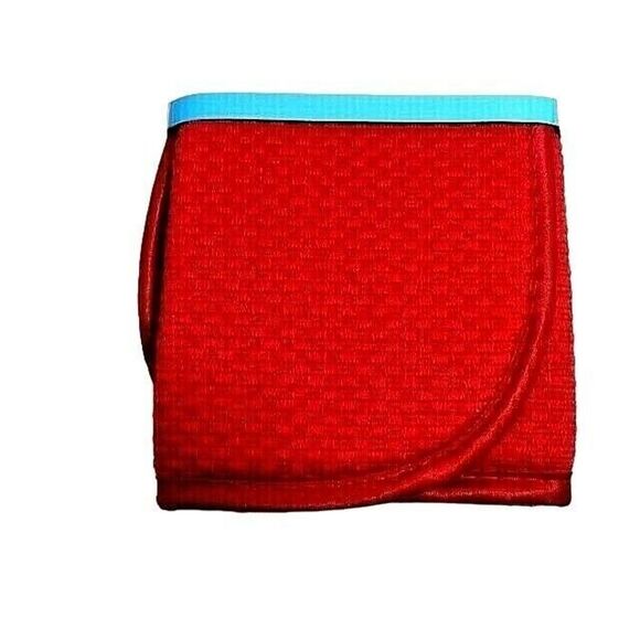 Ruby Red Dish Drying Mat Microfiber Reversible Holiday Kitchen Countertop NEW - Picture 2 of 2